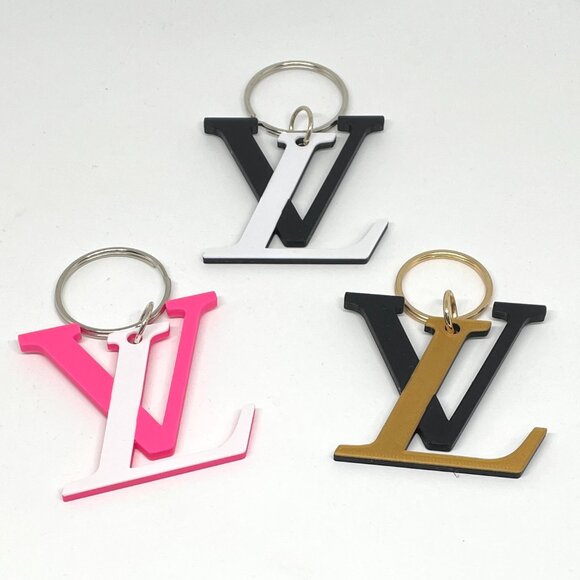 3D Printed LV Bogg Key Chain-LV Key Ring - Picture 1 of 6